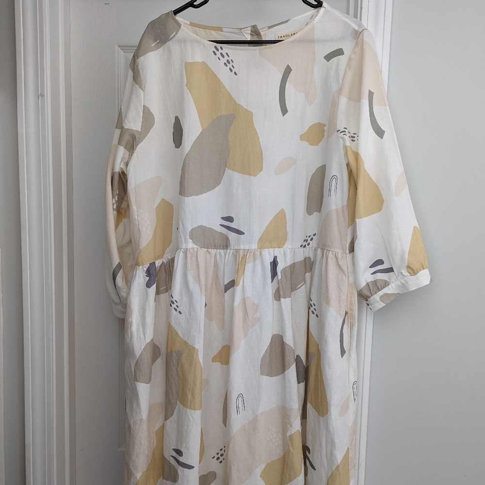 Tradlands Nova Midi Dress in Caroline Print (Large)